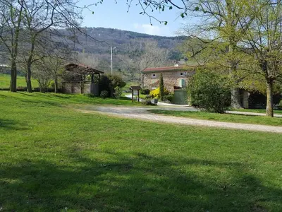 Paysage naturel près de la maison de vacances