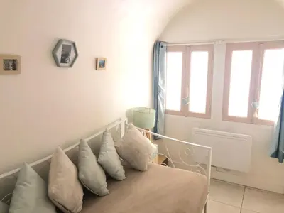 Coin salon dans l'établissement Coeur Vieux Lyon