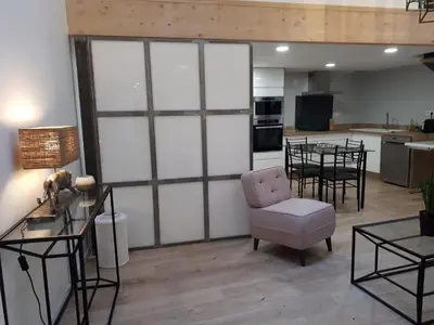 Cuisine ou kitchenette dans l'établissement Acacia