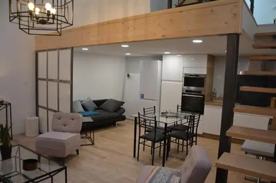 Cuisine ou kitchenette dans l'établissement Acacia