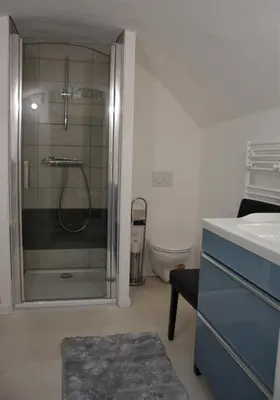 Salle de bains dans l'établissement Acacia