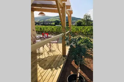 Jardin de l'établissement La bohème, gîte de charme