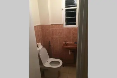 Salle de bains dans l'établissement Irigny: Maison calme à 10 minutes de Lyon