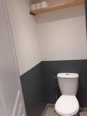 Salle de bains dans l'établissement Logement entier 4 personnes Villefranche sur Saone