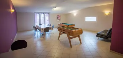 Coin salon dans l'établissement AU DOMAINE DE CHASSE