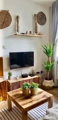 Télévision ou salle de divertissement dans l'établissement Casa Tulum