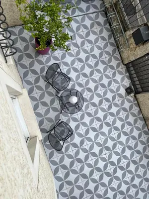 Balcon ou terrasse dans l'établissement Maison d'hôtes La Bella Casa