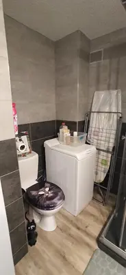 Salle de bains dans l'établissement Le Gîte du Chat Nature et Calme à la campagne