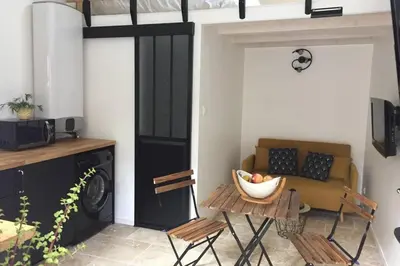 Coin salon dans l'établissement Studio Moderne