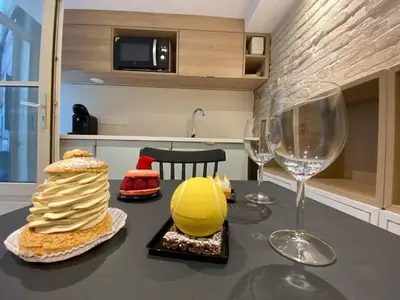 Nourriture dans l'appartement ou à proximité
