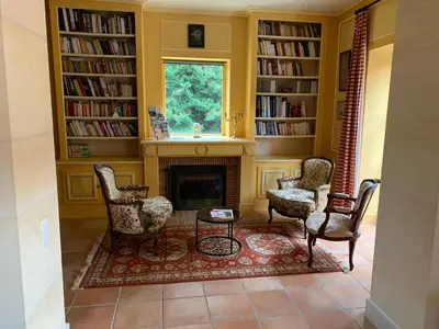 Coin salon dans l'établissement Un air de Toscane