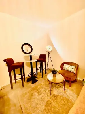 Coin salon dans l'établissement Le BARABAN