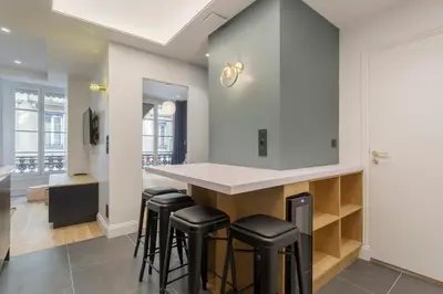 Plan de l'établissement Superb apartment in the heart of the peninsula - Air-conditioned