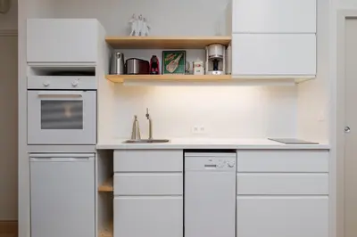 Cuisine ou kitchenette dans l'établissement DIFY Chardonnay - Bellecour