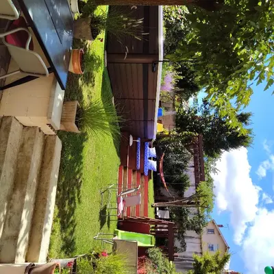 Jardin de l'établissement Espace Beléverte Bussière 2 Albizia appartement meublé de 2 chambres