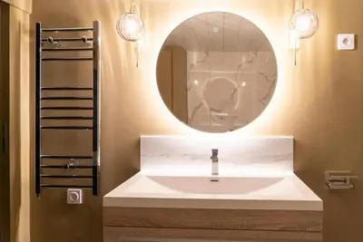 Salle de bains dans l'établissement Suite Medici