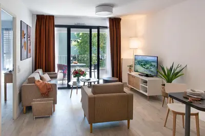 Télévision ou salle de divertissement dans l'établissement DOMITYS LYON LA MANUFACTURE