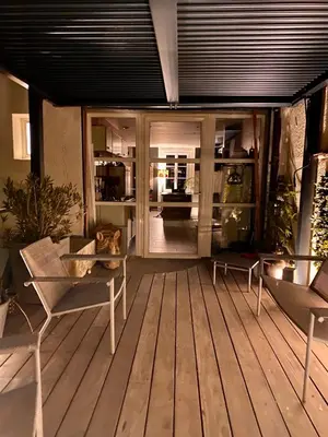 Coin salon dans l'établissement Maison Auguste