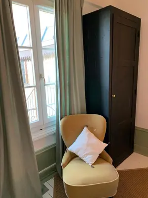 Un ou plusieurs lits dans un hébergement de l'établissement La Ferme du Puy d'Or