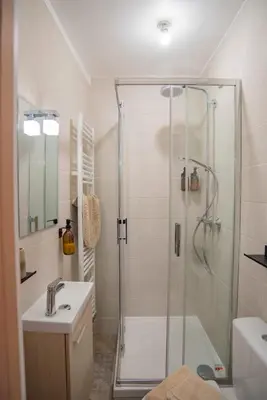 Salle de bains dans l'établissement Petit Studio De 14m Au Coeur De Lyon