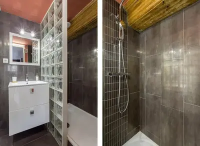 Salle de bains dans l'établissement Sainte-Hélène - Furnished apartment Downtown Lyon