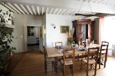 Coin salon dans l'établissement Un Jardin Secret