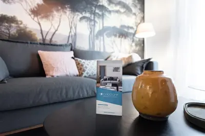 Coin salon dans l'établissement LE SHERWOOD - Magnifique T3 avec bureau