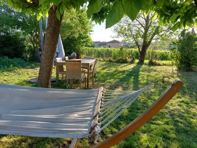 Jardin de l'établissement Songes de vigne