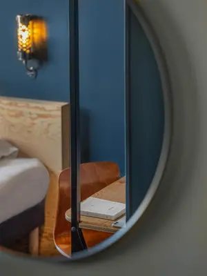 Salle de bains dans l'établissement Eklo Hotels Lyon