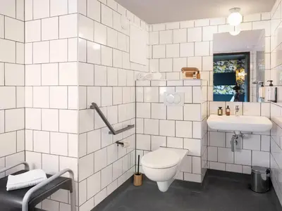 Salle de bains dans l'établissement Eklo Hotels Lyon