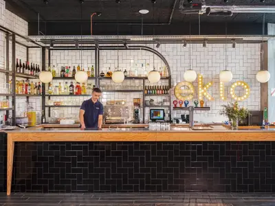 Boissons dans l'établissement Eklo Hotels Lyon