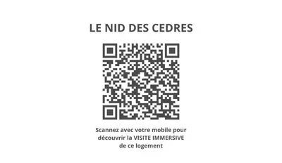 Plan de l'établissement LE NID DES CEDRES - Magnifique Studio terrasse Montplaisir
