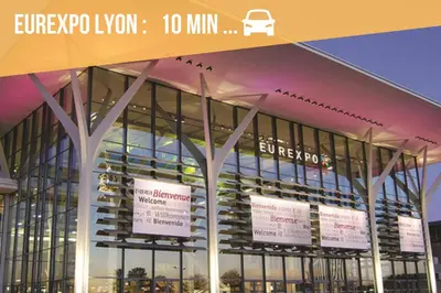 Plan de l'établissement Scandy Appart by Lyonbnb - Eurexpo T2 Tout confort Parking Balcon Vue