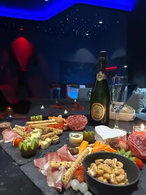 Boissons dans l'établissement Love Room avec spa
