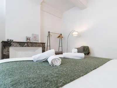 Un ou plusieurs lits dans un hébergement de l'établissement La petite escapade - Vienna Authentica