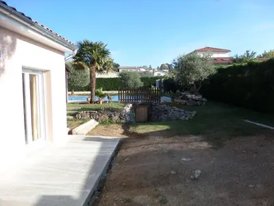 Jardin de l'établissement Au Clos Decoeur