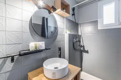 Salle de bains dans l'établissement Appartement de la Bannière - Welkeys