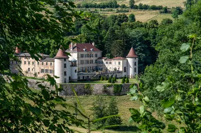 Paysage naturel près de la maison d'hôtes