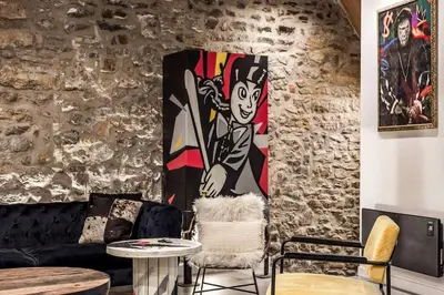 Coin salon dans l'établissement Le Saint-Georges
