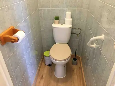 Salle de bains dans l'établissement Appartement 55m2 en beaujolais & ENEDIS à 15 min