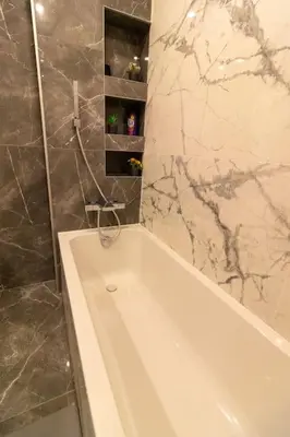 Salle de bains dans l'établissement Appartement Chic et Cosy avec Parking Gratuit à Villeurbanne - Tout compris