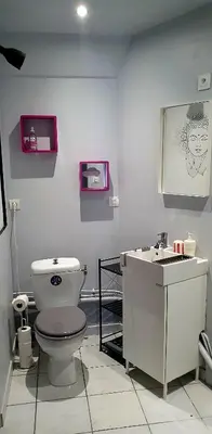 Plan de l'établissement Chambres privées dans maison avec jardin-Proche LDLC-Groupama Stadium-Eurexpo