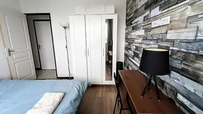 Un ou plusieurs lits dans un hébergement de l'établissement Logement entier proche de Lyon
