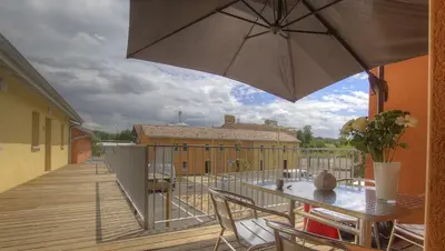 Bâtiment de la maison de vacances