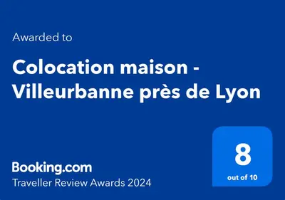 Plan de l'établissement Colocation maison - Villeurbanne près de Lyon