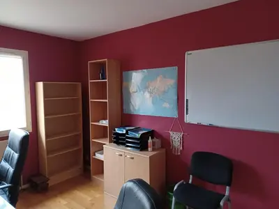 Télévision ou salle de divertissement dans l'établissement La Maison des Palombes
