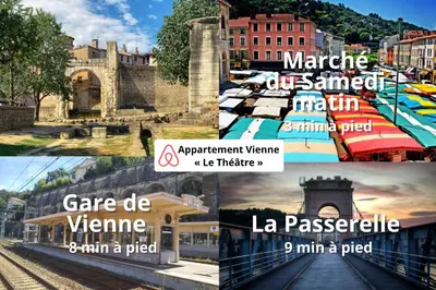 Lieu d'intérêt à proximité de l'appartement