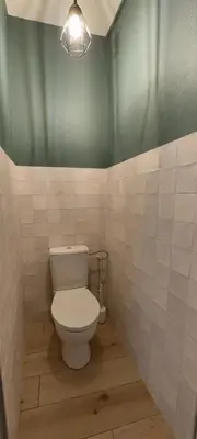 Salle de bains dans l'établissement Le Cocon Beaujolais