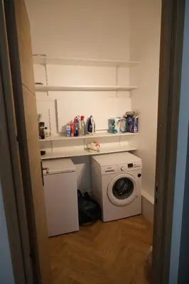 Cuisine ou kitchenette dans l'établissement Appartement de beau standing
