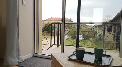 Balcon ou terrasse dans l'établissement comme à la maison